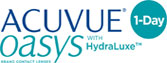 ACUVUE OASYS Contact Lenses 1-Day with HydraLuxe